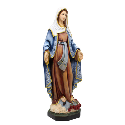 Our Lady of Grace Statue - Handpainted - 40cm/60cm (Personalisation Available)