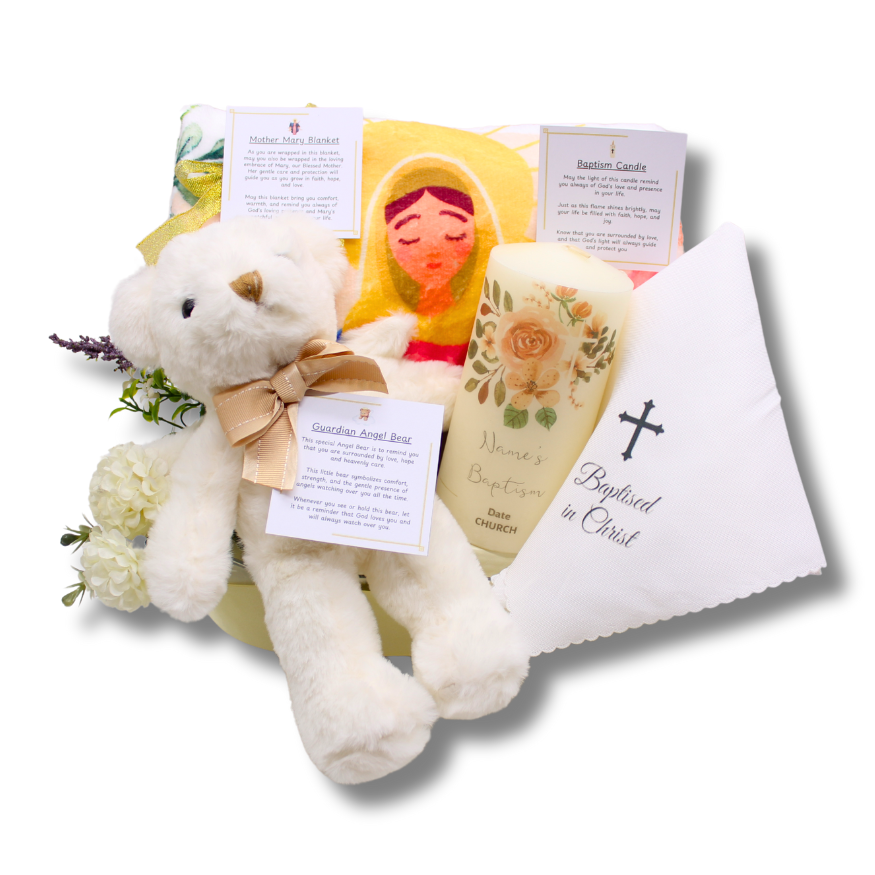 Baby Baptism Hamper (With Personalisation)