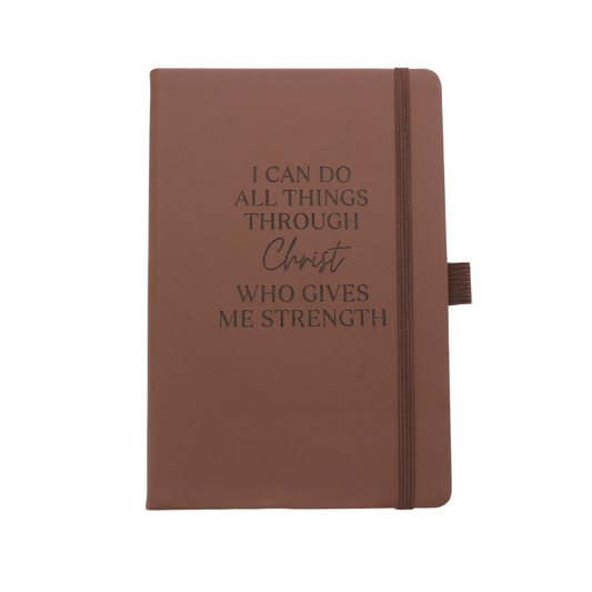 Christian Inspirational Notebooks with Bible Verse