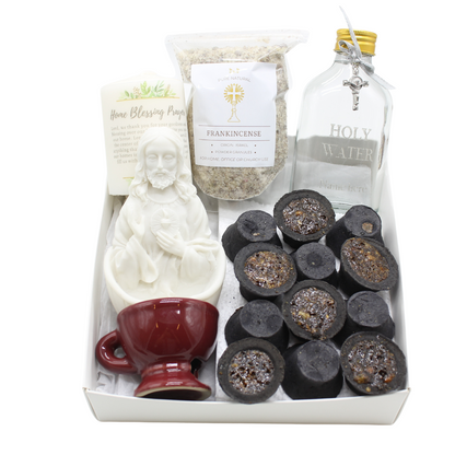 Home Blessing Frankincense Font set - Gold