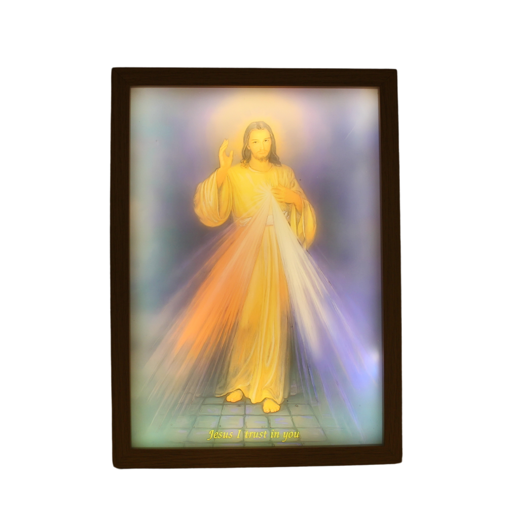 Holy Image  Wall/Table Light Box /Altar - Divine Mercy