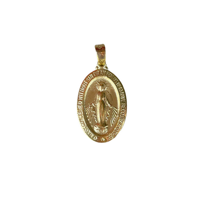 [PRE-ORDER] Gold Miraculous Medal - 9k / 18k Gold