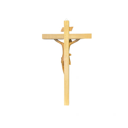 Wood Carved wall cross - 53CM