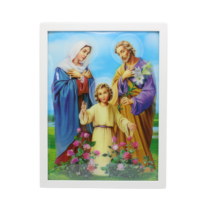 3D Holy Image Framed Wall Picture