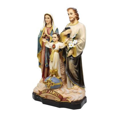 Holy Family Statue- Handpainted - 60cm (Personalisation Available)