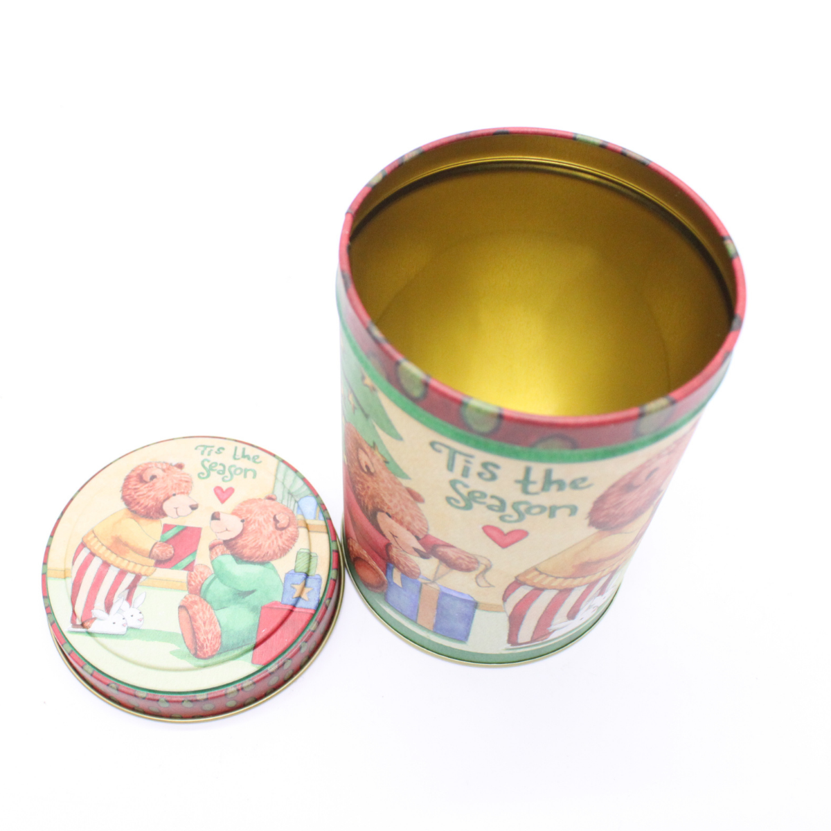 Christmas Storage Tins (Design B)