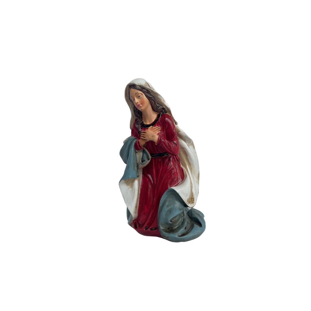 Christmas Polystone Nativity Set 8"