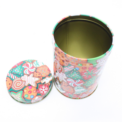 Christmas Storage Tins (Design C)