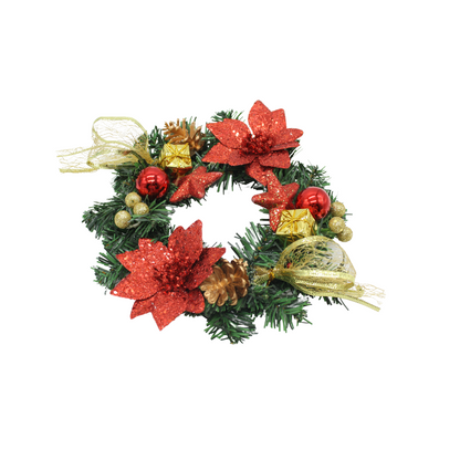 Christmas Gift Set - Christmas Candle/Wreath