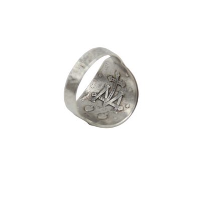 Silver Miraculous Medal Ring