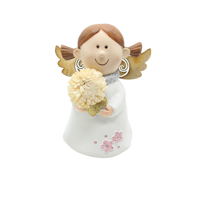 Christmas Gift Set - Ceramic Angel/Wreath