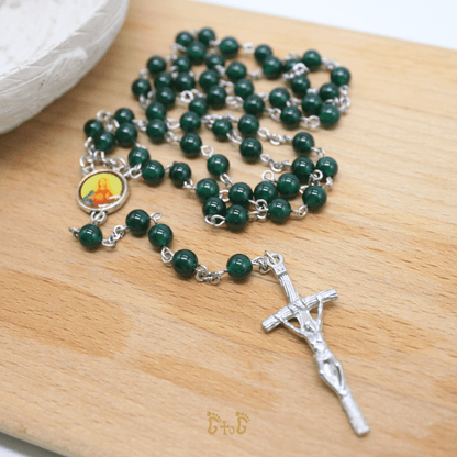 Natural Stone Rosary - 21 Stone Designs Available (Personalisation Available)