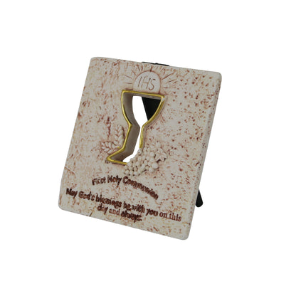 Stone Holy Communion Plaque