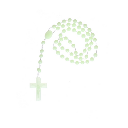 Luminous Rose/Round/Oval Bead Rosary