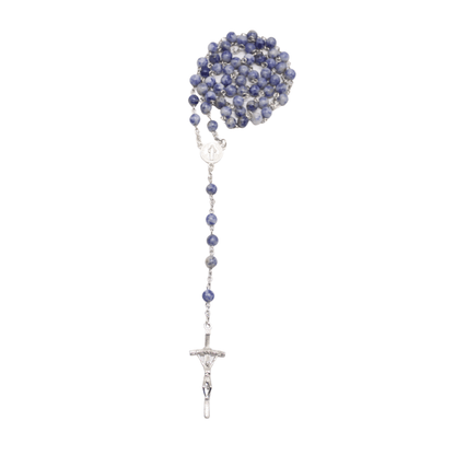 Natural Stone Rosary - 21 Stone Designs Available (Personalisation Available)