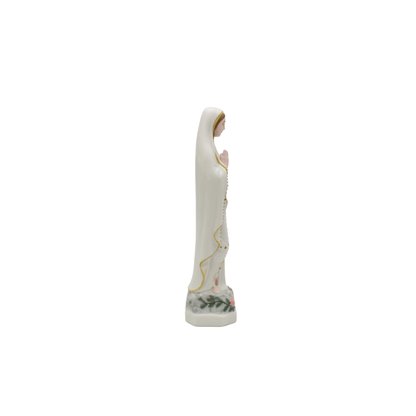 Our Lady of Lourdes Ceramic Statue - 15cm/20cm