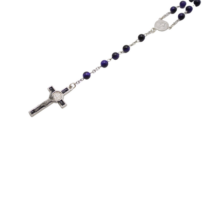 Natural Stone Rosary - 21 Stone Designs Available (Personalisation Available)